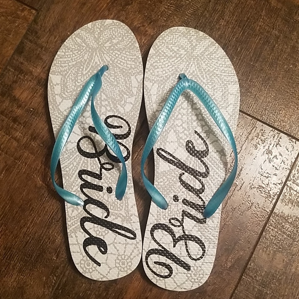 BRIDE flip flops,  NWOT